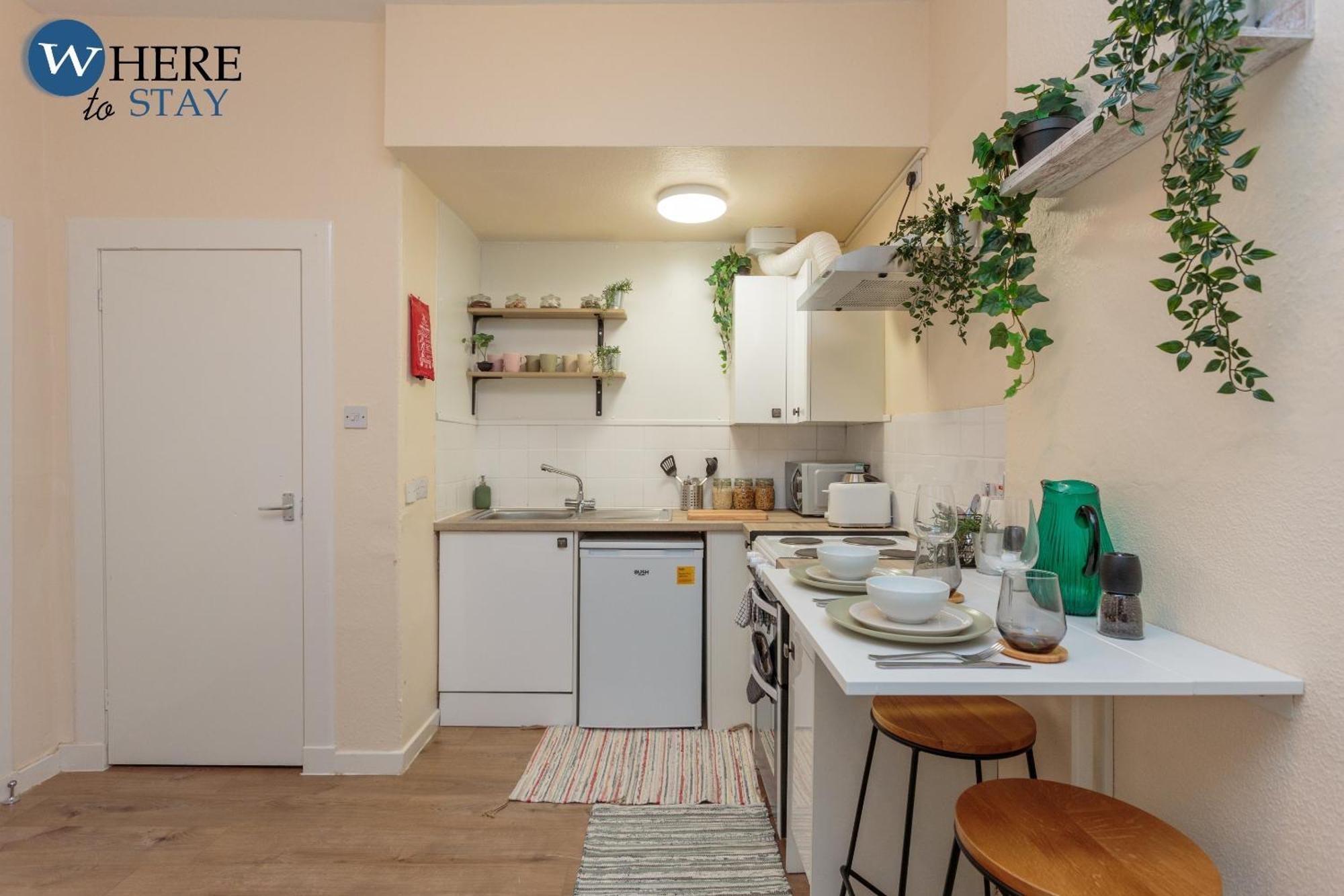 Ferienwohnung Cosy 1 Bed Flat Near City Centre Edinburgh Exterior foto